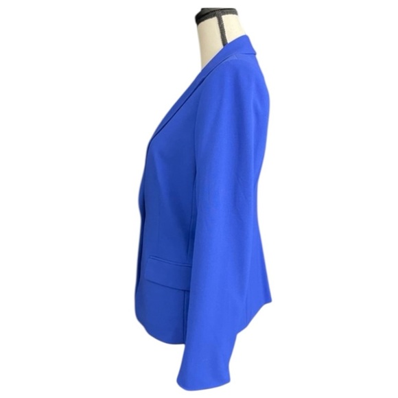 Calvin Klein Vibrant Blue Blazer Size 8 - Picture 2 of 9